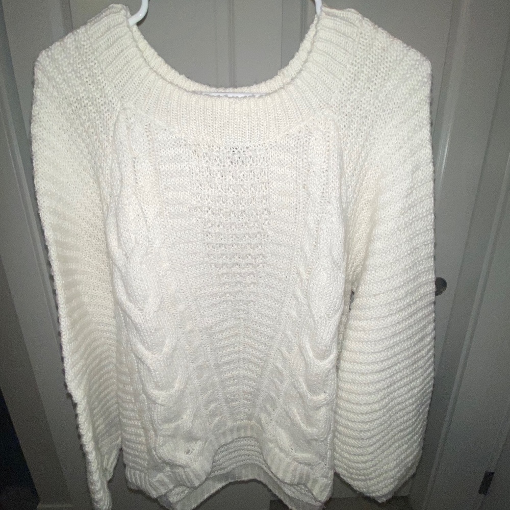 White sweater